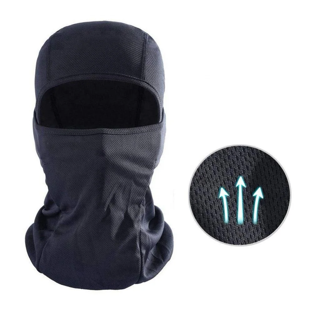 全脸面具自行车滑雪骑自行车滑雪板运动头盔头盔内衬保暖口罩冬季护颈