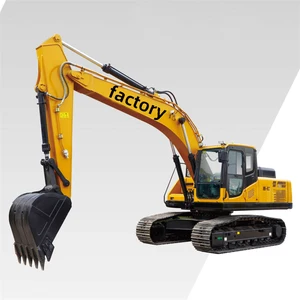 China Factory Larger Digging Doosan Excavator Machine Air Conditioner Cabin Crawler  23 Ton Big Excavator With EPA Engine