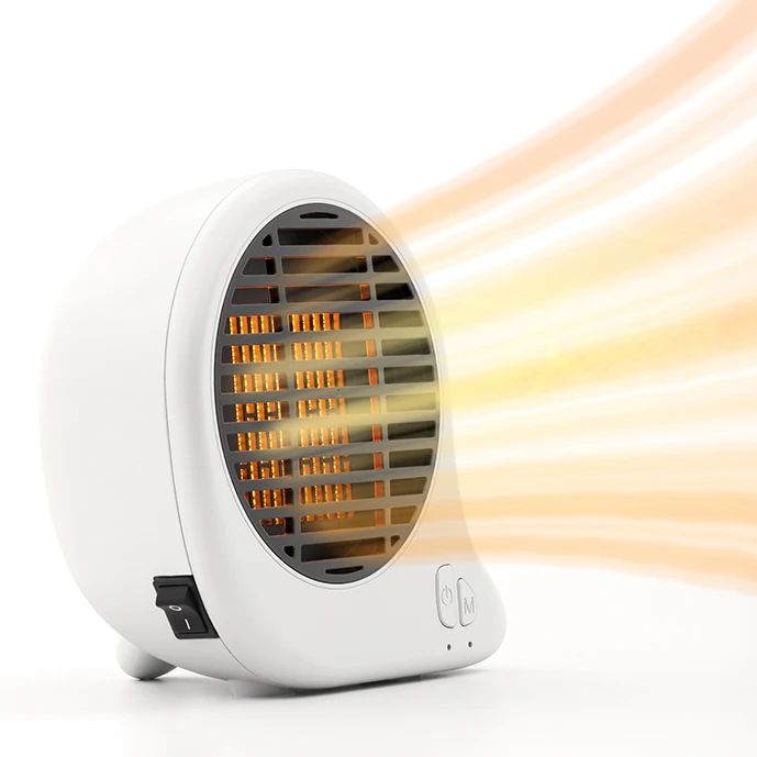 New Arrivals 2021 Portable Small Electric Heater Fan For Office Room