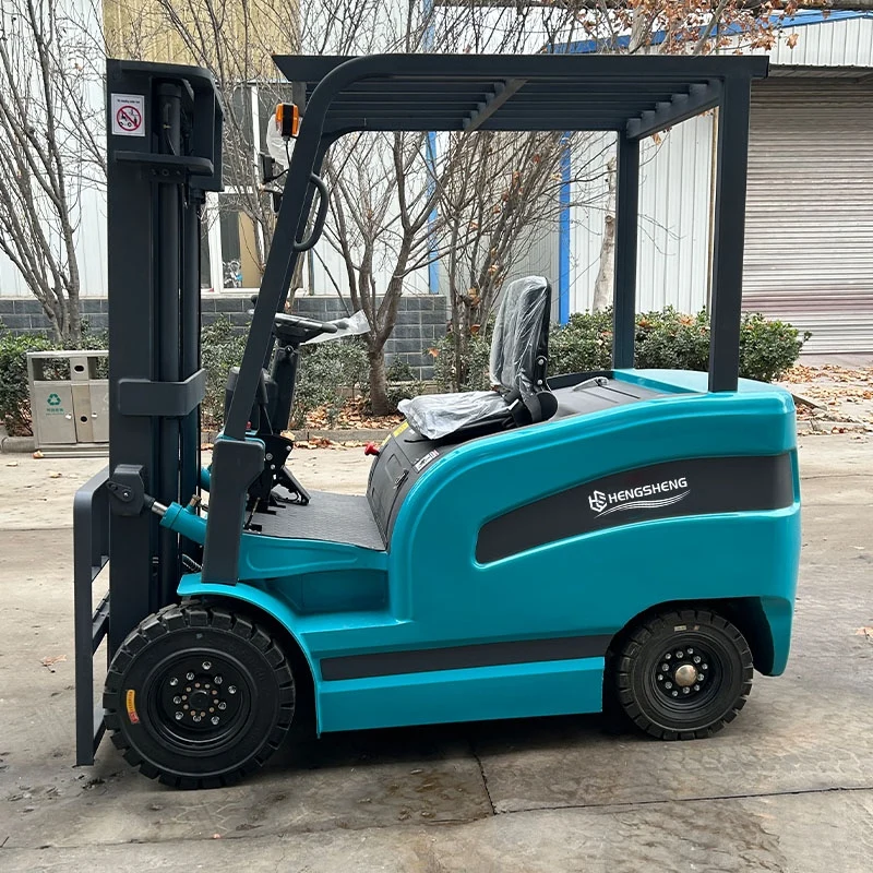 High Efficiency EPA/CE/EU HS20-E Electric Forklift 2Ton Load 3m Lifting Height Compact Forklift Low Maintenance Free Shipping