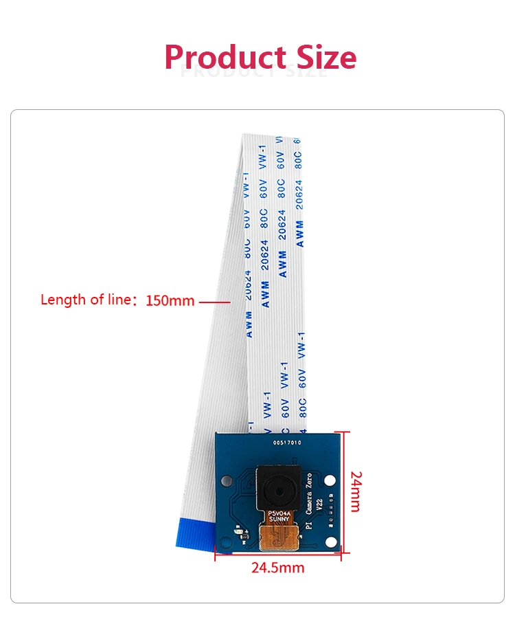 Raspberry Pi 5 camera 500W Pixel OV5647 1080P 5MP Camera For Raspberry ...
