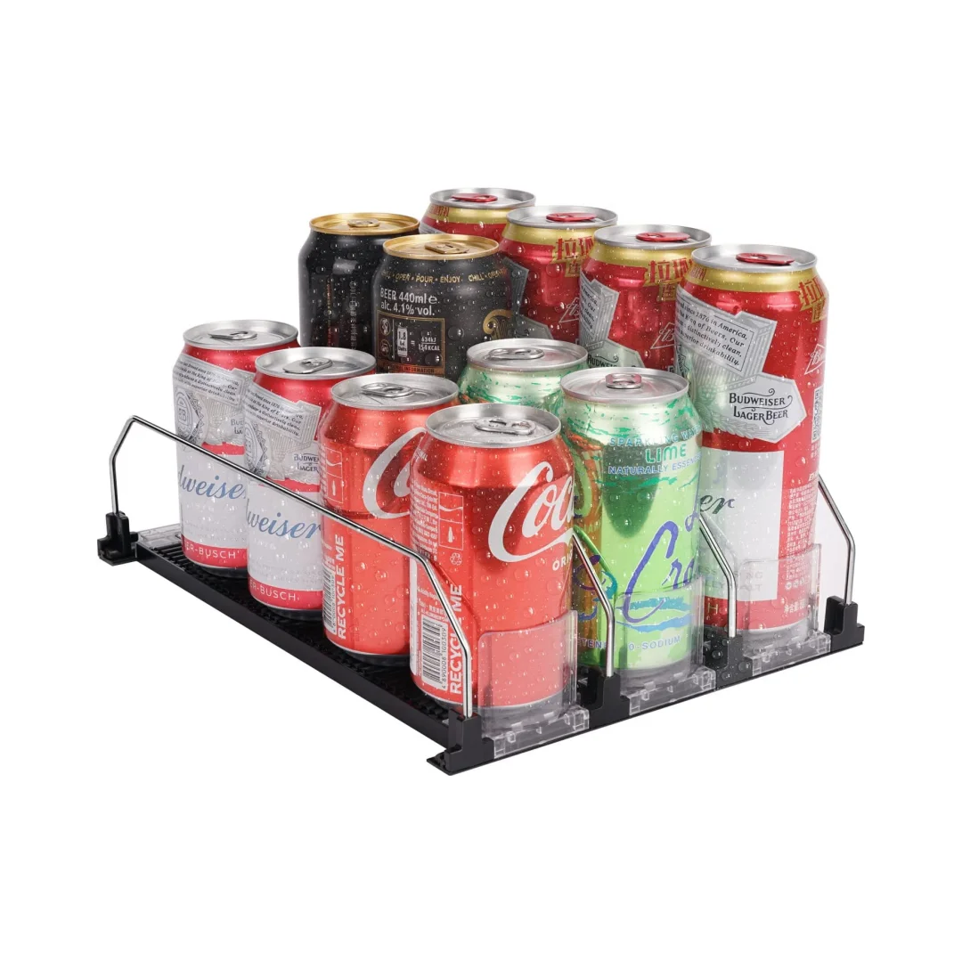 Soda Can Organizer for Refrigerator Can Holder Beer Drinks Cans