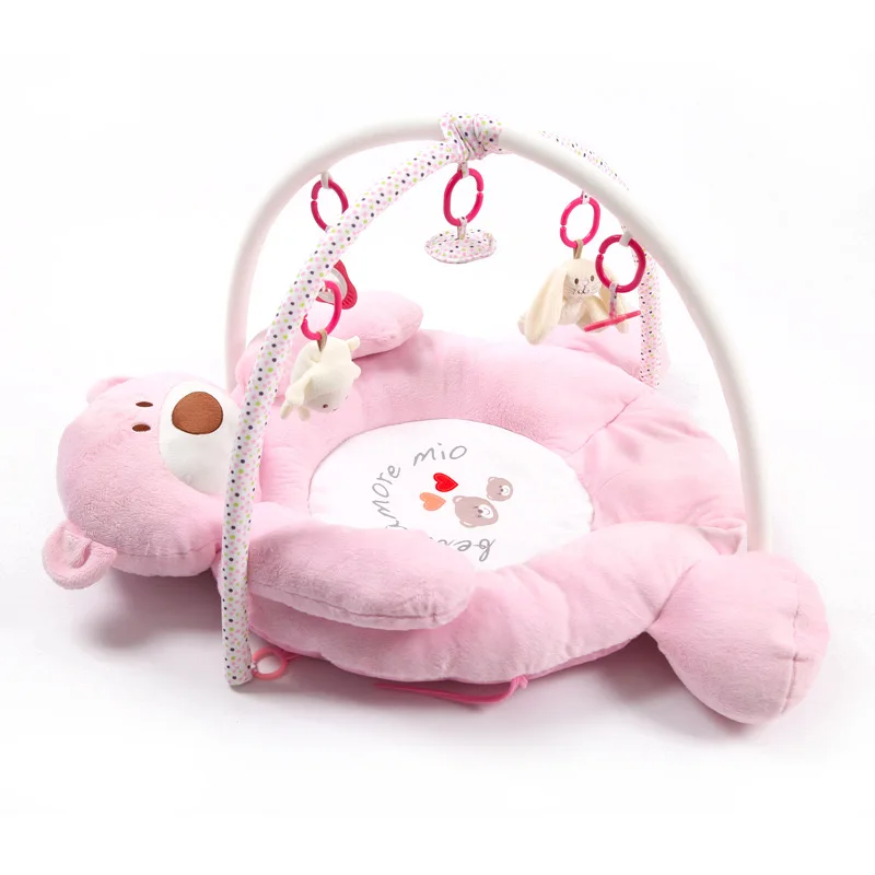 High Quality Custom Plush Baby Play Mat Cushion Soft Develop Baby Gym Mat