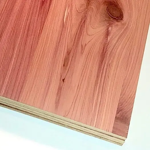 6-18mm Commercial Cedar Plywoods- Premium Natural Face Back Cedar Wood Panel for Commercial Project,Home Decor, Hand Craft Art