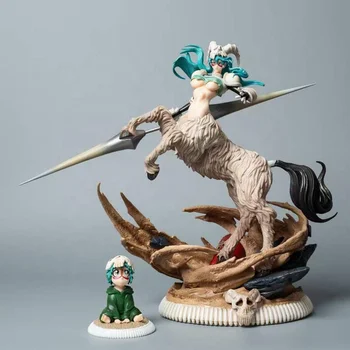 Skynomad Figuras de anime Ichigo Kurosaki Kenpachi Zaraki Hitsugaya Toushirou - Figura de acción coleccionable de PVC blanqueado (caja de coleccionista, Nelliel Tu Espada #3