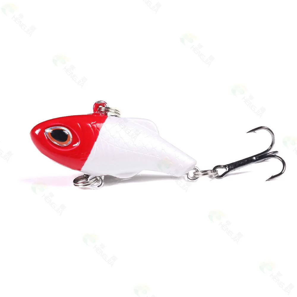 Lot De 10 Leurres De Pêche HENGJIA 3,5 Cm / 5 G - Appâts Vibrants Multicolores Pour Bar, Brochet