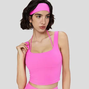 High Quality Quick Dry Breathable Sports Bra High Support Hollow Beauty Back Design for European American Yogis for Yoga