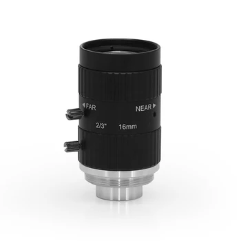 Latest 10mp 2/3-inch Industrial 16mm Focal Length CCTV Camera C-Mount Lens