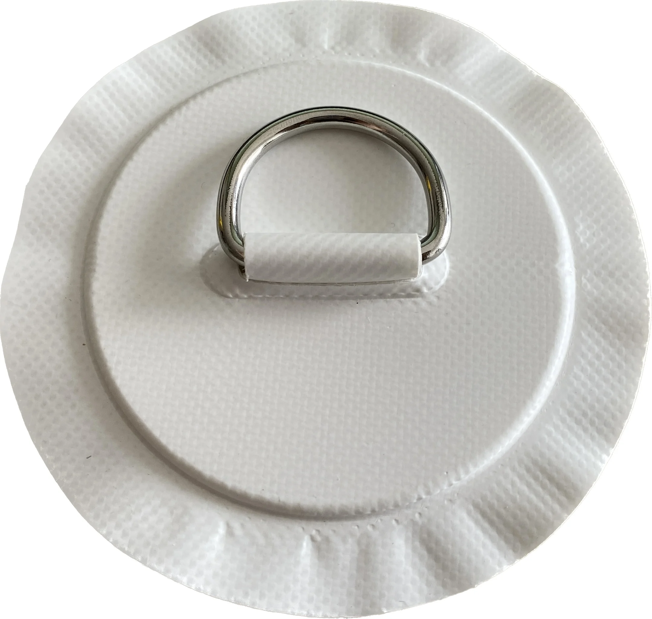 Stainless Steel Dring Pad & Patch For Pvc Inflatable Boat Raft Dinghy