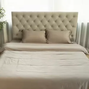 Smooth Soft Mite Removal Bamboo Viscose Duvet Cover 100% Bamboo Bedding Sheets