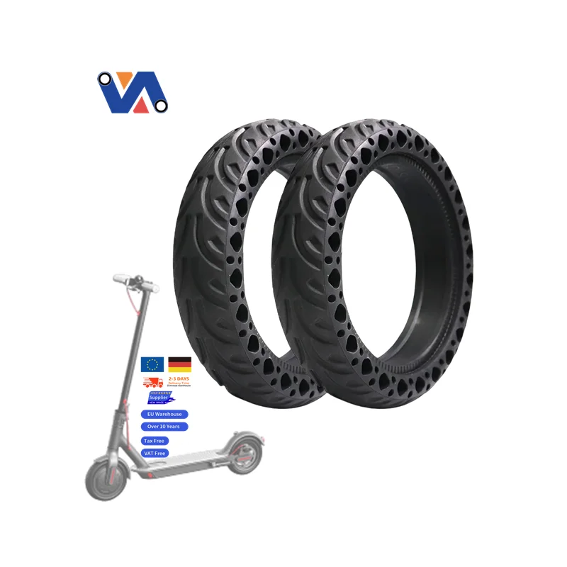 Rueda de Neumático Sólido de 8,5 Pulgadas Almacén UE Neumático de Goma para Xiaomi MIJIA Mi M365 Pro Pro2 1S Lite Scooter Eléctrico con Neumáticos de Panal