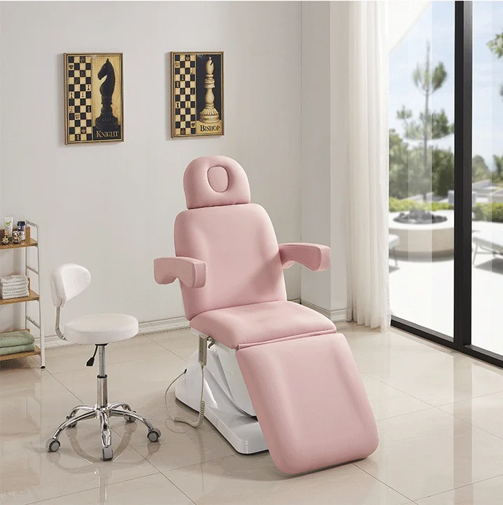 Электрическая кровать для салона красоты специальная ресниц массажная подъемная тату-кровать