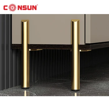 Gold Furniture Table Sofa Legs Metal Legs TV Stand Bedroom Side Table Cabinet Legs