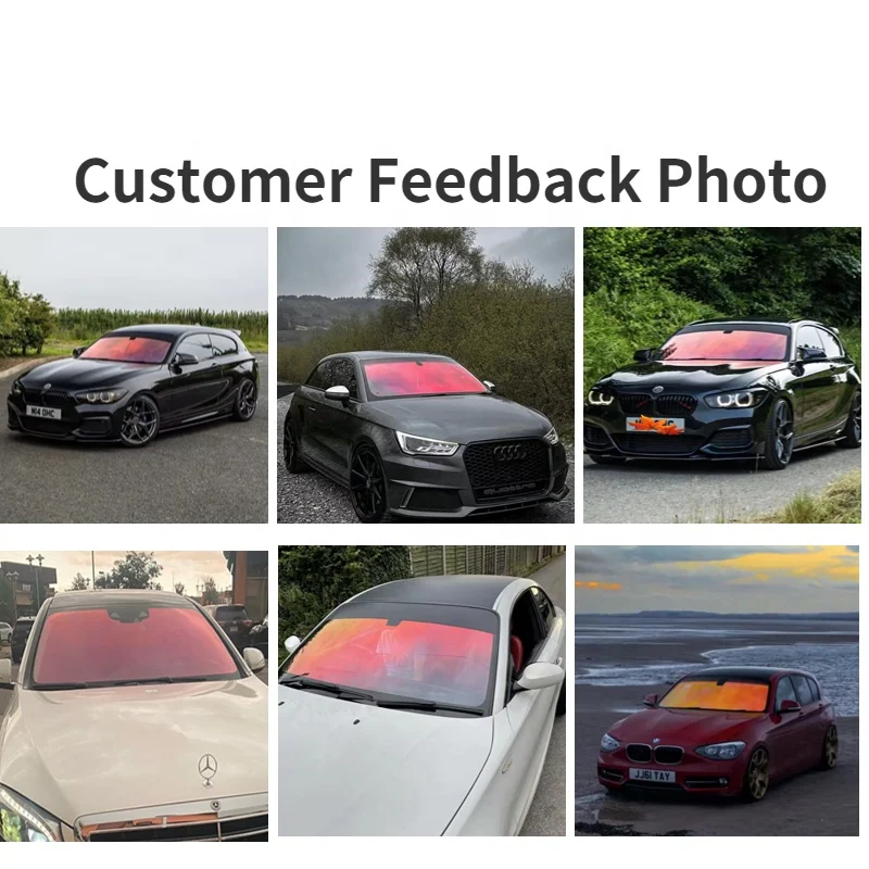 Chat Me Get Free Sample Color Change Windshield Glass Tinted Film Self Adhesive Car Window Glass Chameleon Solar Film