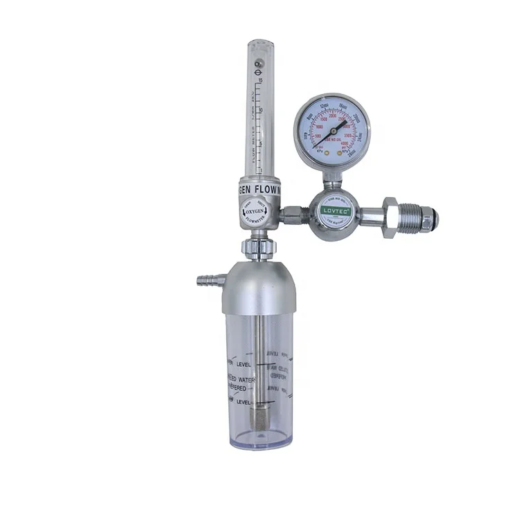 Medical oxygen tank regulator oxygen flow meter oxigen regulator bullnose oxygen regulator
