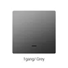 WiFi+RF Universal Single/Live-Neutral Wire 1-Gang Gray