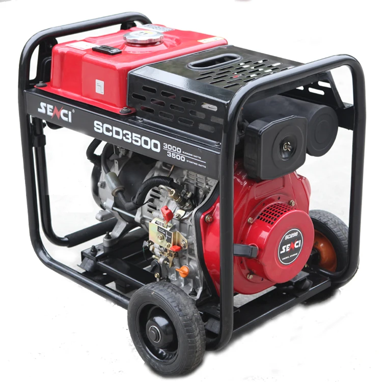 Generador Diésel Senci Insonorizado 6kw SCD9500Q