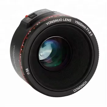 YONGNUO YN50mm 50MM F1.8 II Large Aperture Auto Focus Lens for Bokeh Effect Camera Lens for 70D 5D2 5D3 600D DSLR detail image