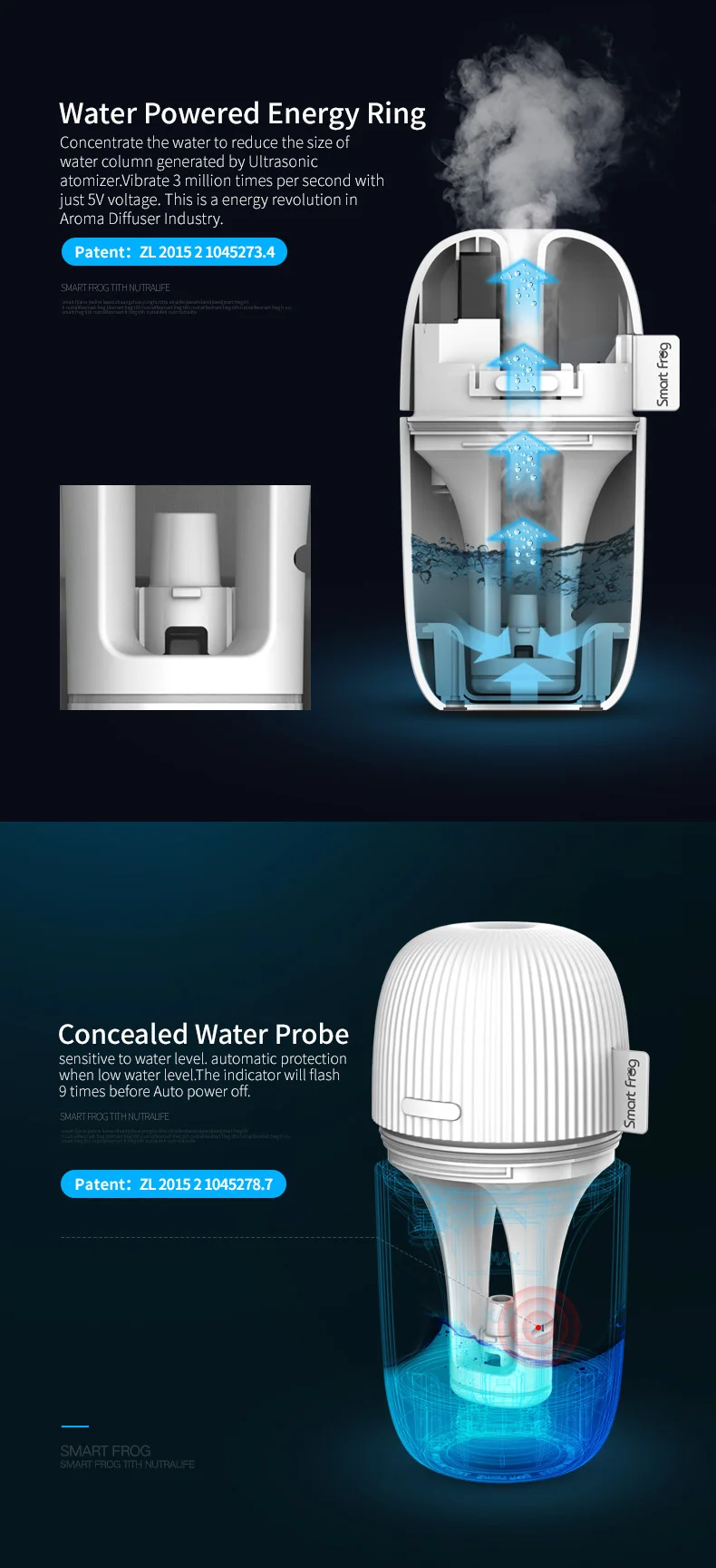 Doterra Oil Diffuser Usb Oem Abs Ultrasonic Humidifier Usb Cable +user