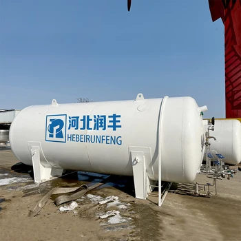 LNG O2 Plant Wholesale Low Temperature Stainless Steel Large Commercial Gas Storage  Cryogenic Storage Tank ASME Certificate