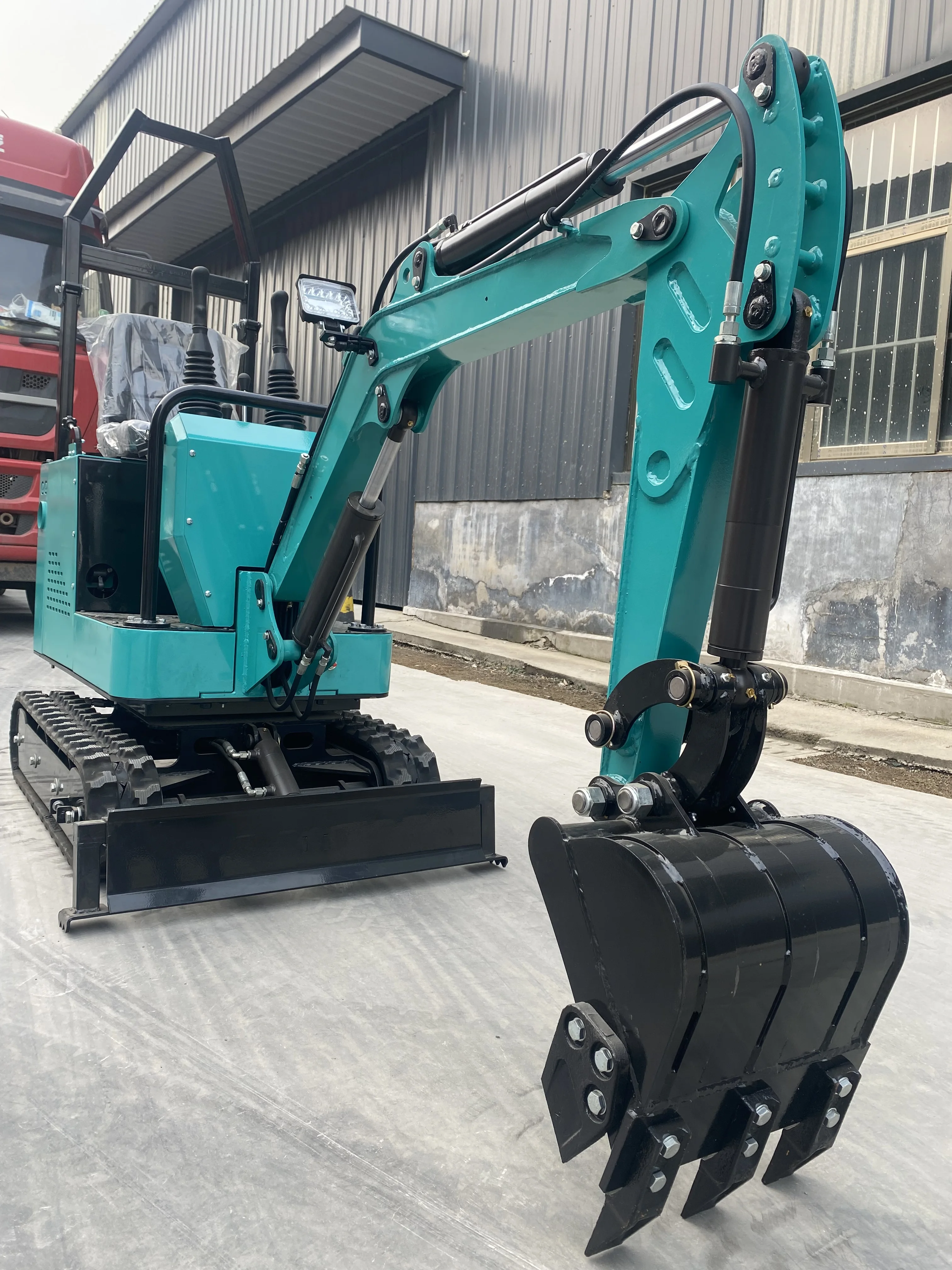 TOHO Mini Excavator Bagger TH10 Mini Excavator 1ton Electric Mini Excavators