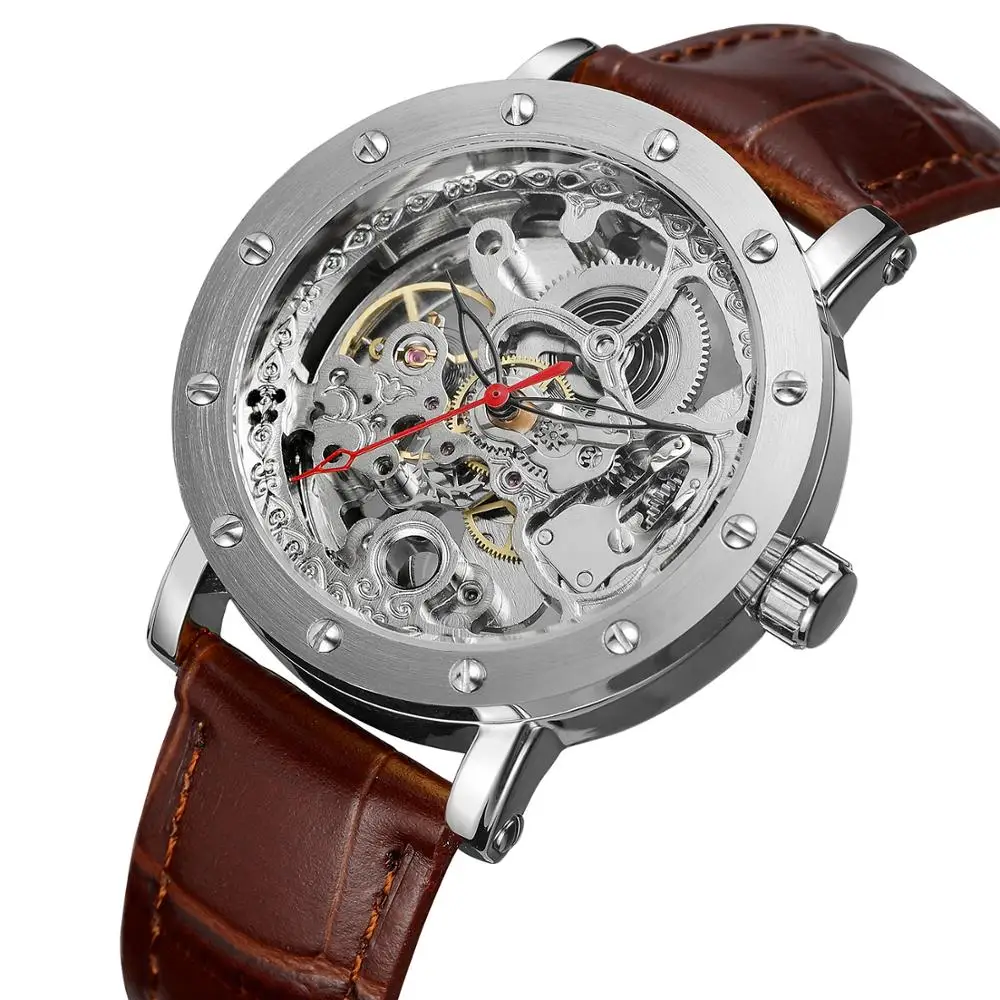 Forsining Leather Automatic Men's Watch