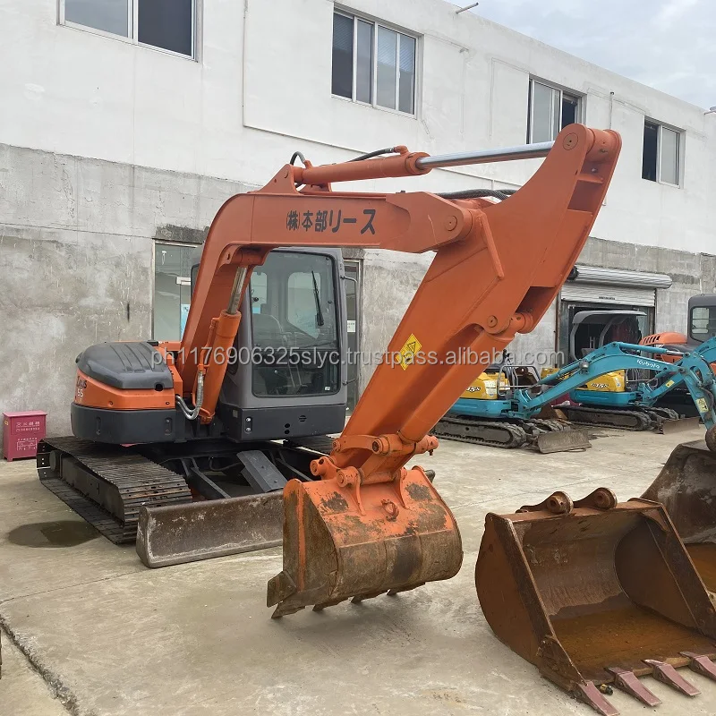 Used Hitachi ZX55 Excavators - Reliable Japanese Machines