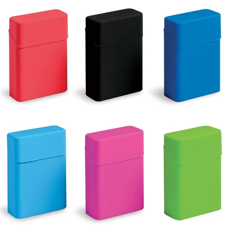 rubber cigarette holder Custom Silicon Empty Cigarette Holder Rubber Tobacco Pack Box Cover Smoke  Case