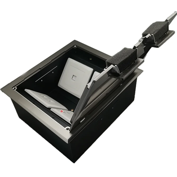 Cable Box for Raised Access Floor Electrical Socket Boxes Size 100mm*100mm*55mm for Home