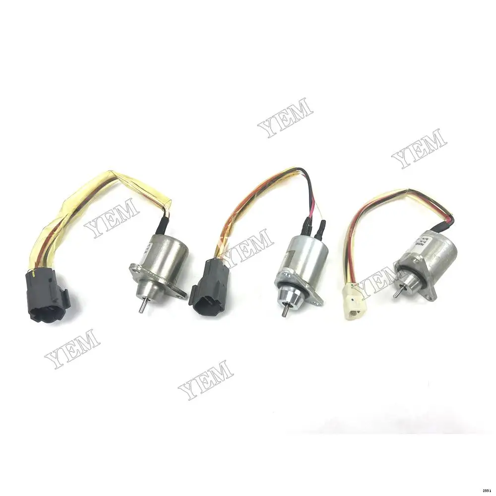 Parts Compatible for Yanmar 3TNV76T Shut off Solenoid SA-4562T SA-5213 1503ES-12S5SUC5S 119653-77950 119285-77950 3TNV76