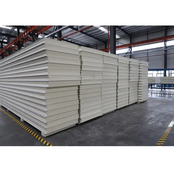 Fireproof Insulation pir metal panels /Polyurethane PU Wall Panel and Roof PPGI Sandwich Panels for Workshop/Buildings Various
