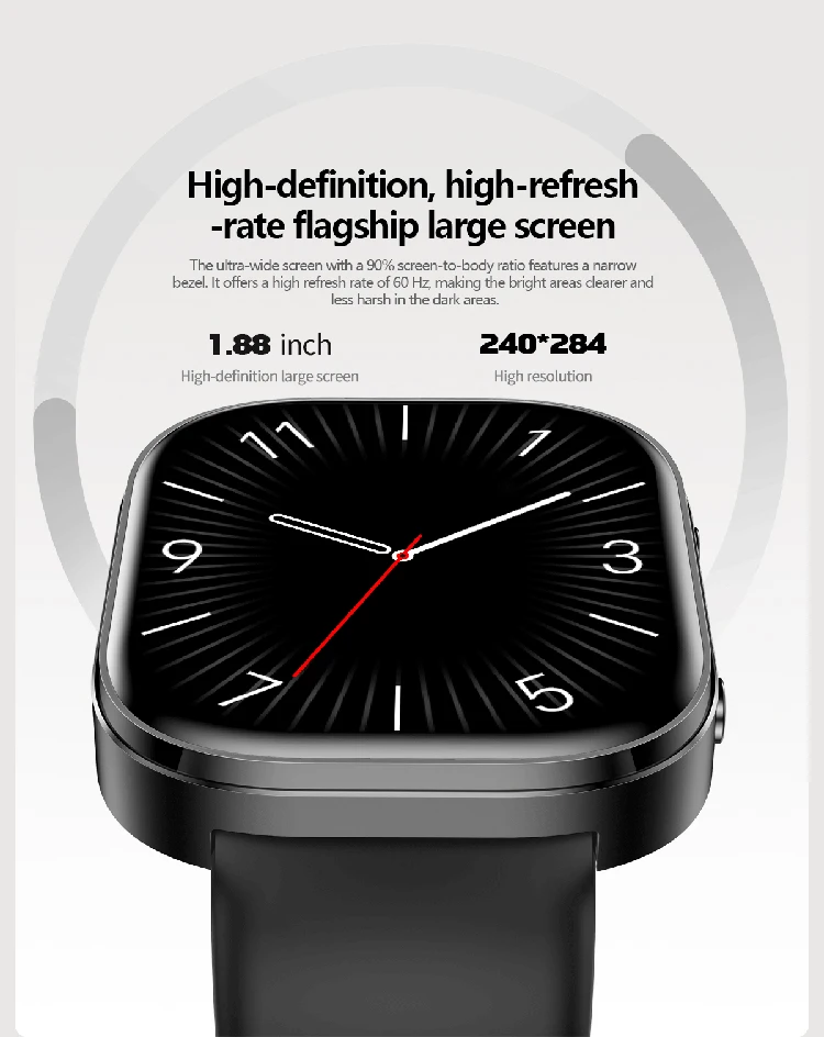Smartwatch Ip68 Mit Herzfrequenzmessung Und Fitness Tracker_voghion.com