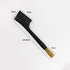 Double-headed coffee brush