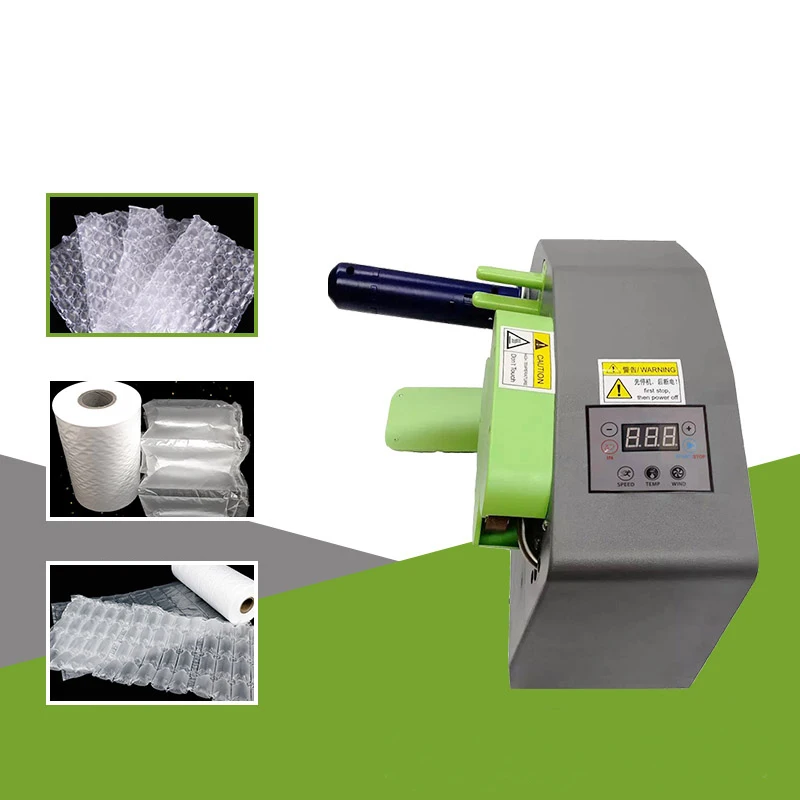 High Efficiency Air Pillow Bubble Film Wrap Roll Air Cushion Machine