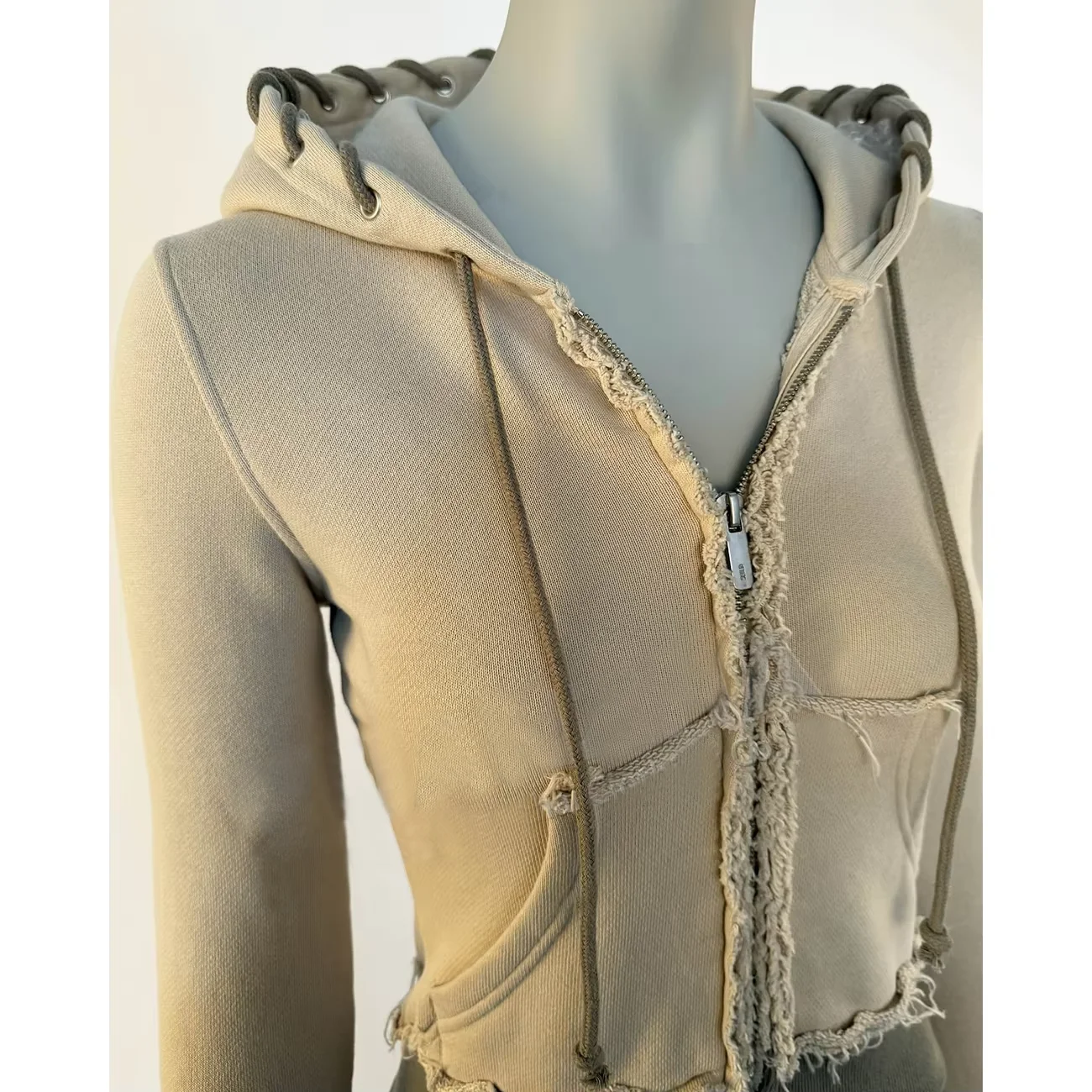 Finch Garment Blanks Y2k Flared Stack Jogging Tracksuit Girls Cropped Slim Fit Hoodie Set Skinny Distressed Sweatsuit Women