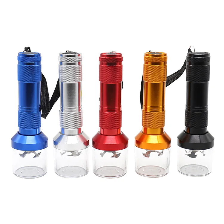 Wholesale Rechargeable Electric Grinder Clear Window Smoking
