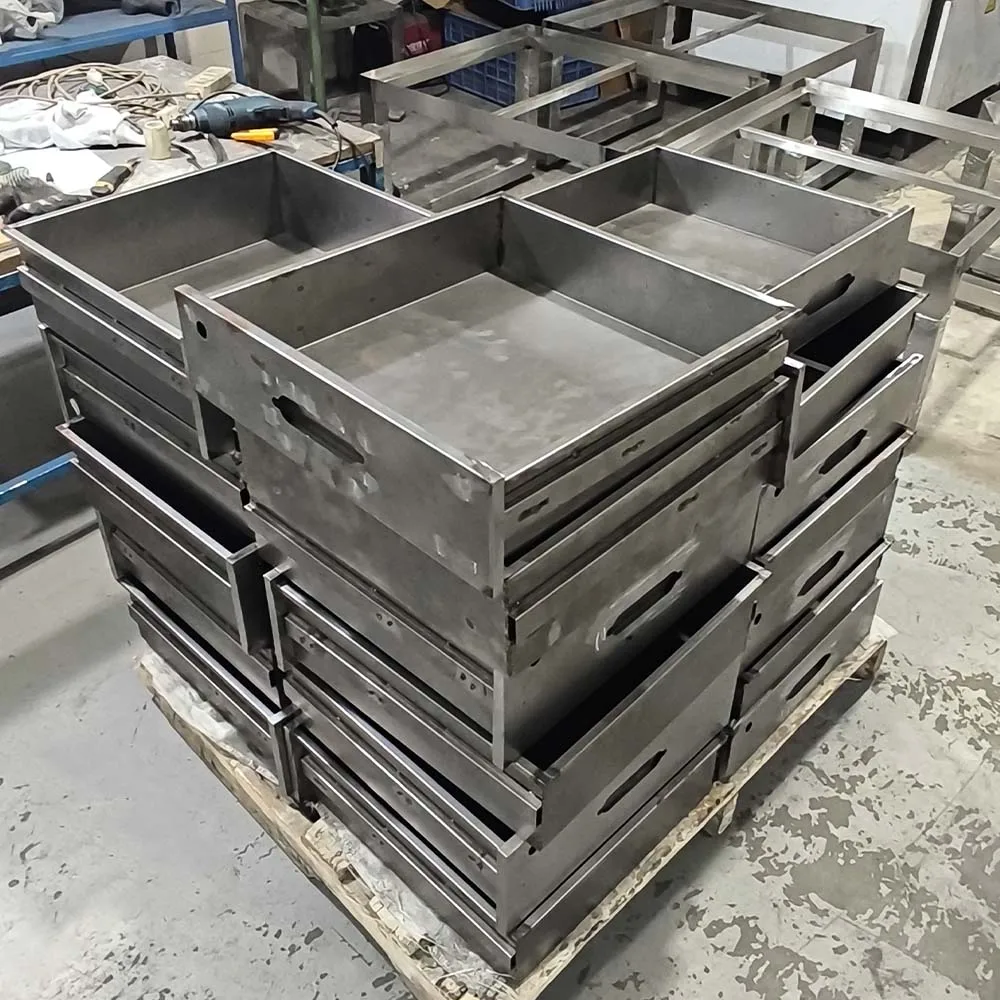 ODM Custom Steel Aluminum Laser Cutting Welding Bending Punching Sheet Metal Enclosure Storage Cabinet Fabrication for Drawer
