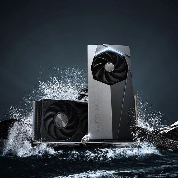 中古MSI GeForce RTX 4090 SUPRIM LIQUID 24G ゲーミンググラフィック