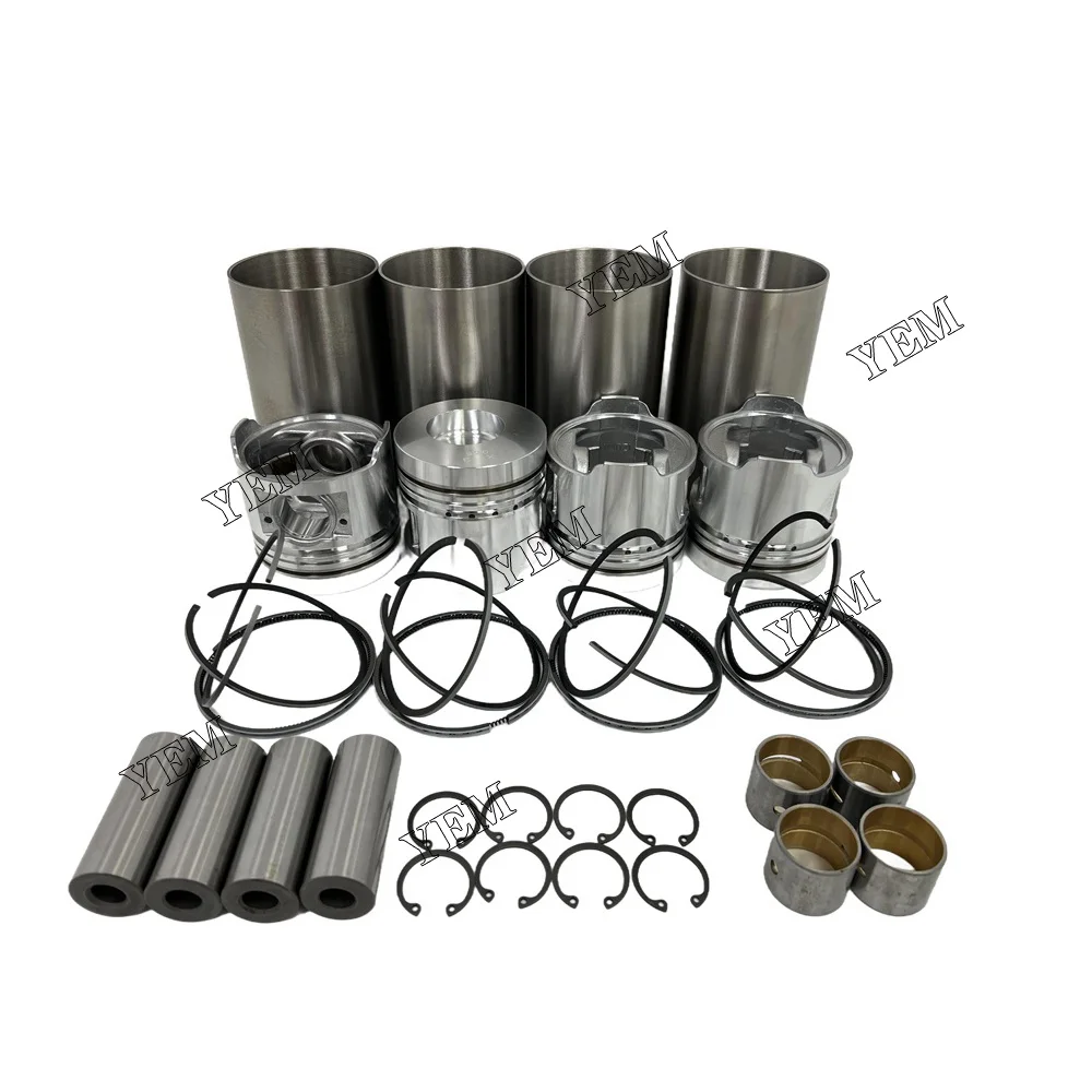 Cylinder Liner Kit Fit for Mitsubishi S4F Engine 3