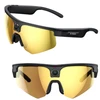 Estilo de lente amarillo degradado
