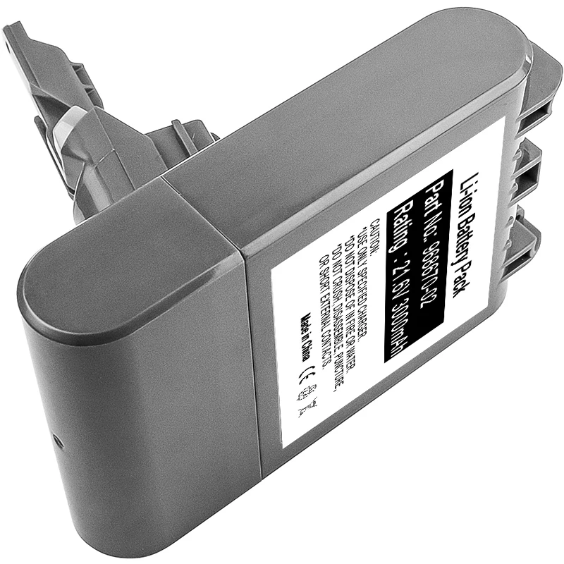 21.6V 3000mAh  Li-ion rechargeable battery for Vacuum 968670-02 968670-03