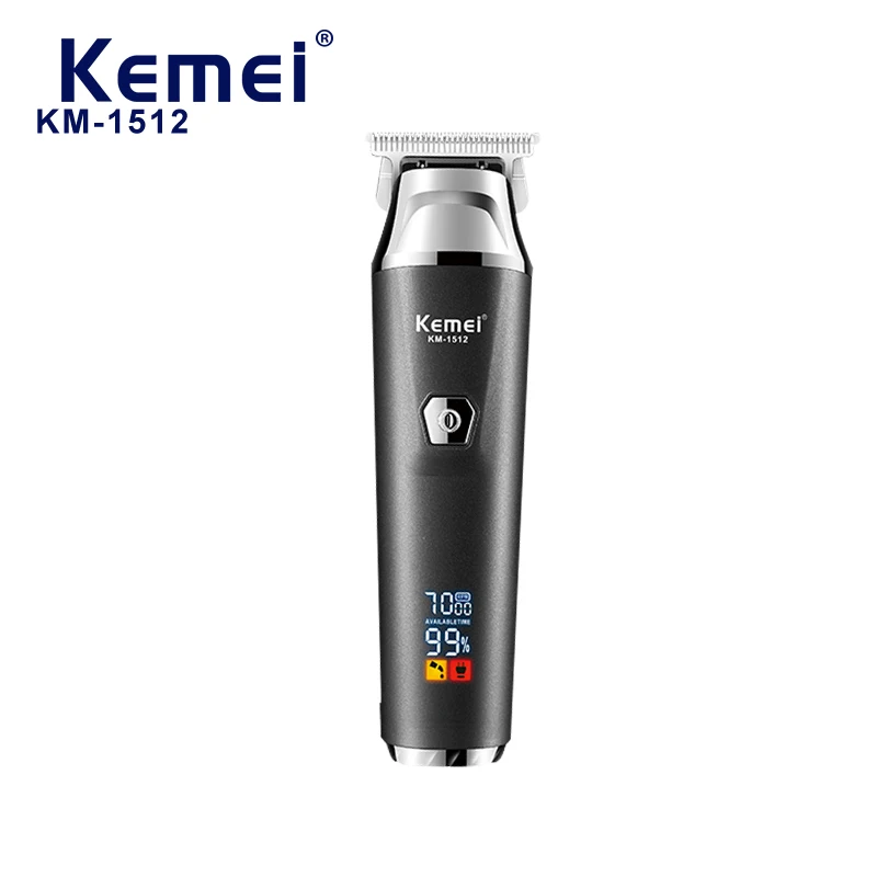KEMEI Professional Rechargeable Hair Clippers for Oily Head