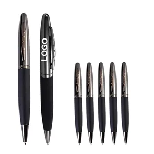 Classic Luxurious Metal Ballpoint Pen Creative Promotional Business Office With Customized Logo Twist Printed for Stationery