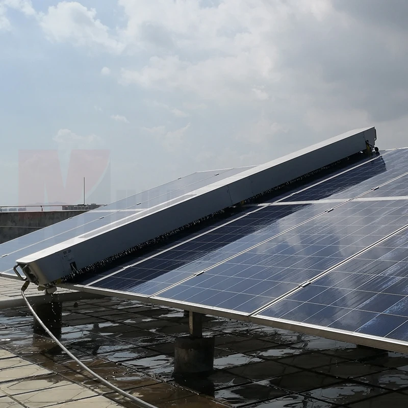 2024 Multifit Solar Cleaning Robot Panel Dry/ Water Washing Equipment ...