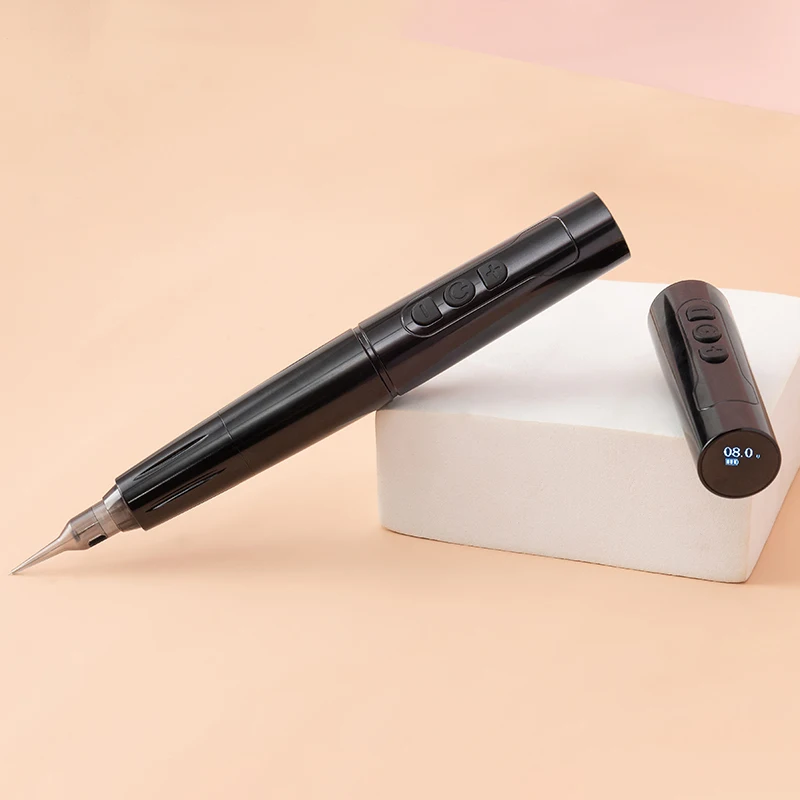 OEM Double Battery Microneedling Demograph Cordless Digital Permanent ...