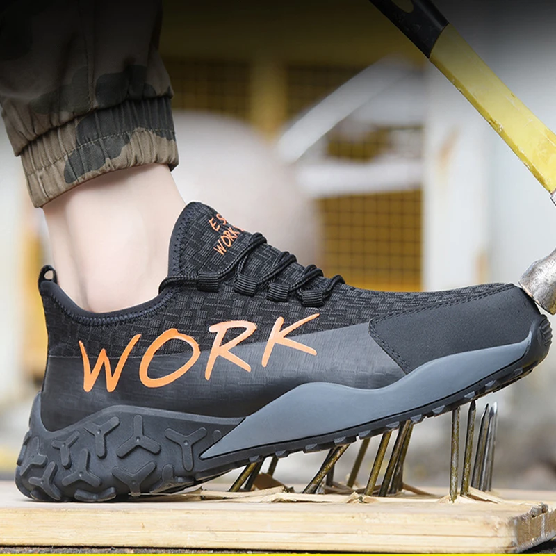 breathable mesh work boots