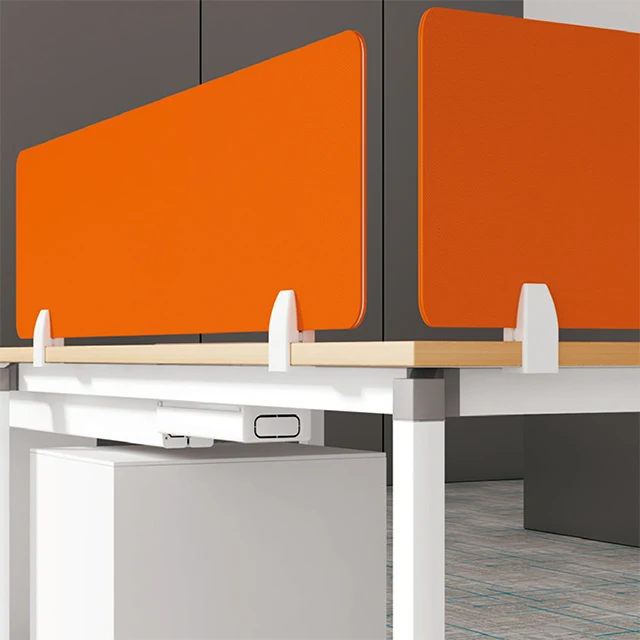 Modern Design Office Table Partition Steel Screen Acoustic Panels Divider