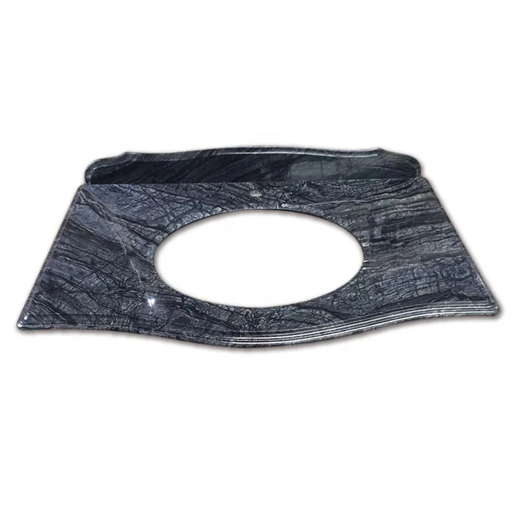 product china ancient wood black wooden discount marble countertop for bathroom vanity top-0
