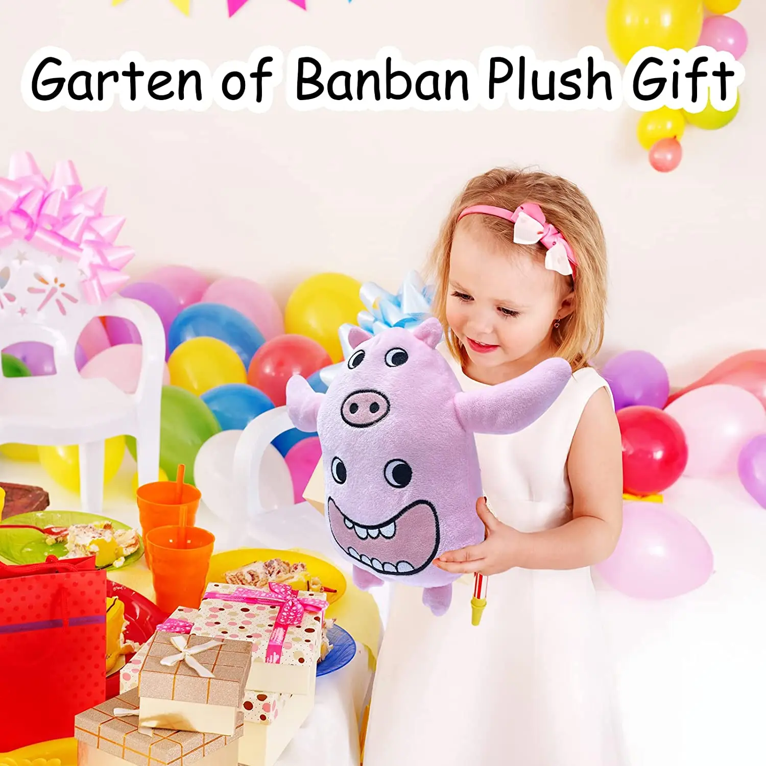 SmallBos Garten of Banban Plush, 2023 New Banban Garden Chapter 2 Plush,  Horror Game Monster Figure Plushies Toys (BANBAN-6)