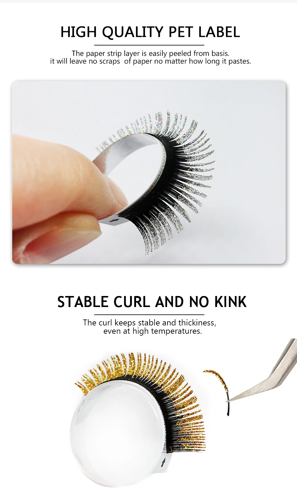 2022 New Arrivals Fashion Mixed Color Glitter Colorful Trays Individual